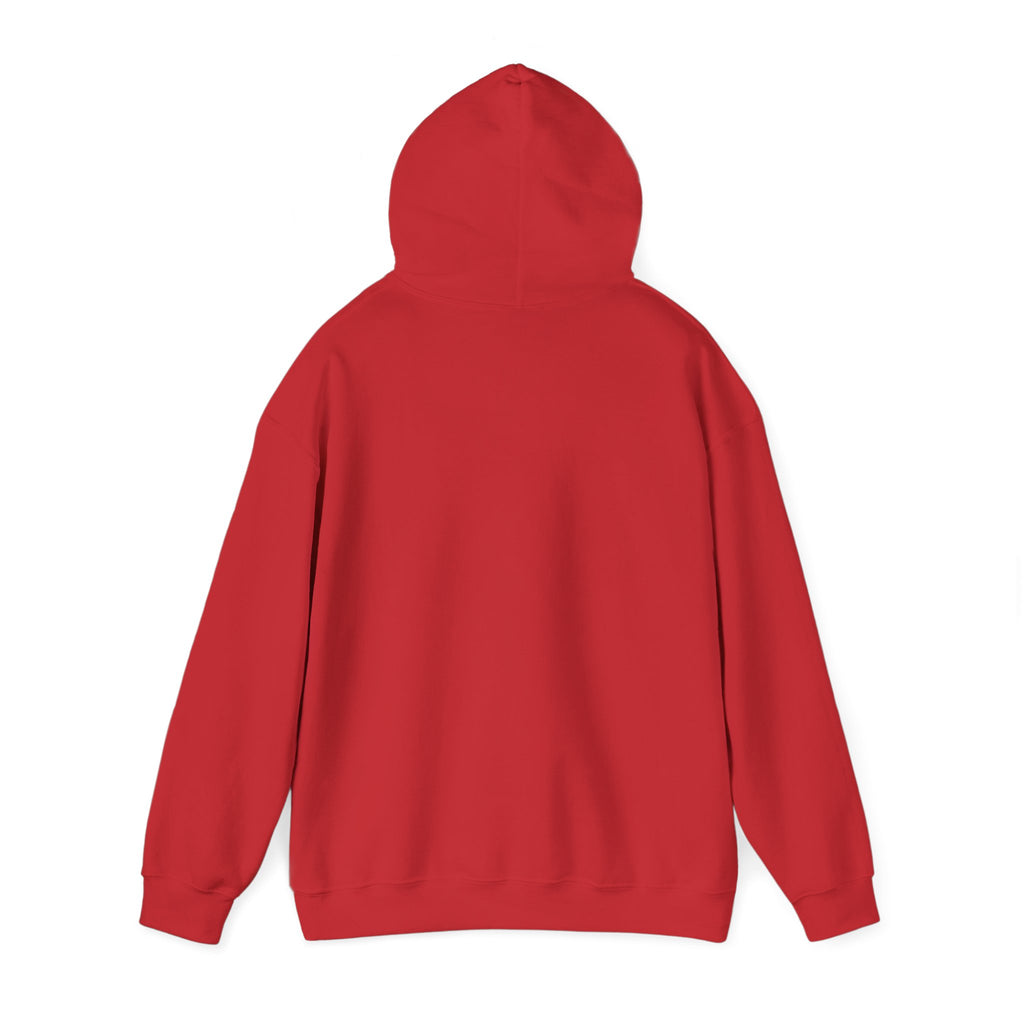 Christmas Santa Winter Scene Hoodie - "Merry Christmas" Vintage Holiday Sweatshirt